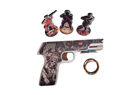 Купить Пистолет резинкострел лак с мишенями в ассортименте во Суздале фото 13 Пистолет резинкострел лак с мишенями в ассортименте во Суздале фото 13